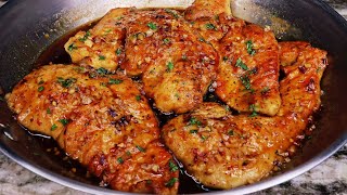 Quick and Easy Garlic Butter chicken Breast Recipe  Delicious Easy Dinner [upl. by Hamlin]