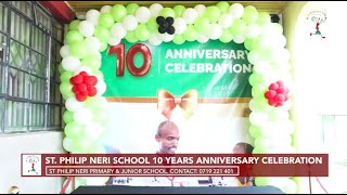 ST PHILIP NERI SCHOOL 10 YEARS ANNIVERSARY CELEBRATION [upl. by Sacci925]