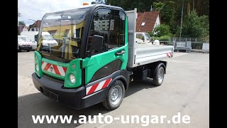 Goupil G5H Hybrid Benzin Elektro Kipper Baujahr 2015 002 [upl. by Nevart]