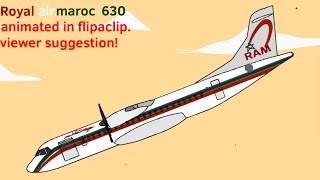 Royal air maroc Air 630 ATR crash StanilandAviationandOSC [upl. by Dasa]