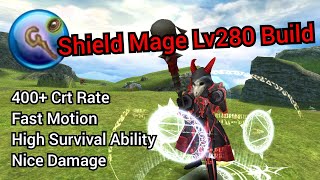 Toram  Shield Mage Lv280 Build [upl. by Yllac]