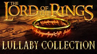 THE LORD OF THE RINGS COLLECTION MUSIC for SLEEPING with HARP [upl. by Rhodie]