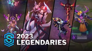 2023 Legendary Skins  League of Legends [upl. by Enimajneb]