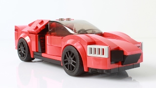 Instructions for my Lego Lykan Hypersport from Fast and Furious 7 [upl. by Haldis]