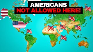 7 Countries Where Americans Are NOT Welcome in 2025 [upl. by Leibarg129]