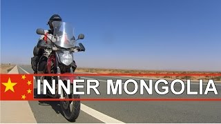 China by Motorcycle Inner Mongolia [upl. by Nyloc]