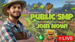 Join Our Public SMP in Minecraft Now Java amp Bedrock SMP [upl. by Yrdua]