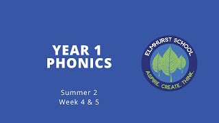 Y1  Summer 2  Week 4 amp 5 Phonics augh our oar ore and review [upl. by Macfadyn]