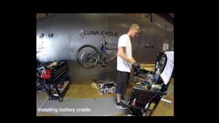 Luna Cycle Ebike 3 minute Mid Drive Build [upl. by Atinnod996]