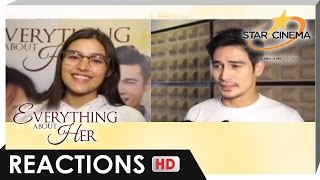 Reactions  Everything About Her  Liza Soberano Piolo Pascual  Star Cinema [upl. by Kauffmann]