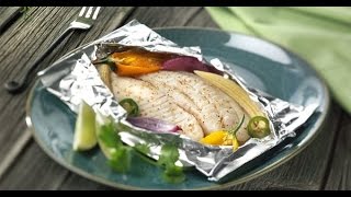 Recette 2 Papillotes de colin à la provençale [upl. by Vanda174]