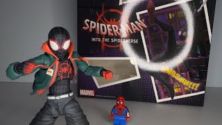 Sentinel REISSUE Miles Morales review  spider figure size comparison  is this the one 🤔 [upl. by Azrim]