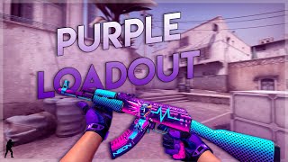 CSGO  Purple Loadout [upl. by Adyela]