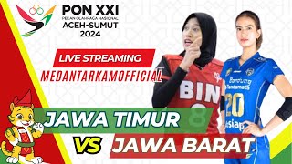 PON XXI ACEHSUMUT  JAWA BARAT VS JAWA TIMUR [upl. by Nyrac]