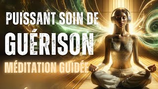 Puissante méditation guidée nocturne  guérison profonde [upl. by Aerdnua]