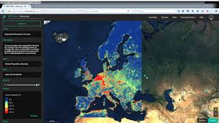 Query for a Rectangular Area Population Density in Europe [upl. by Ycnahc]