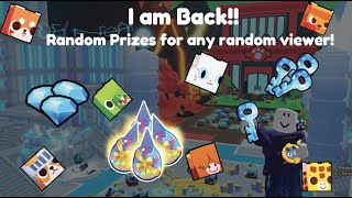 Halloween Update Pet Simulator 99  Random Viewer Wins A Random Prize maybe a huge items or gems [upl. by Nnylahs]