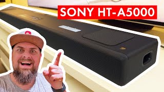 TEST SONY HTA5000 Dolby Atmos Soundbar  Subwoofer  RearLautsprecher SASW5  SARS5 [upl. by Abie]