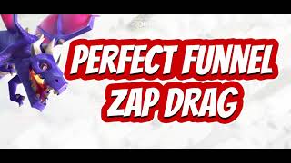 Perfect Funnel Zap Dragon Giant Arrow clashofclans coc [upl. by Spring71]