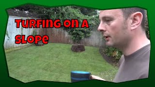 Expert Guide to Laying New Turf on a Slope [upl. by Merritt]