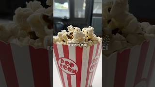 Domáci popcorn 🍿✌️ recept snack popcorn corn [upl. by Ardnohs]