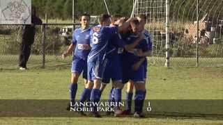 Langwarrin V Noble Park 22nd JUNE 2013 [upl. by Elnar]