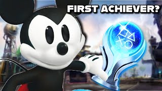 Can I Be the FIRST Achiever of Epic Mickey Rebrushed PLATINUM TROPHY [upl. by Ahsam]