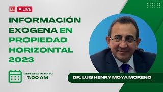 Información Exógena en Propiedad Horizontal 2023 [upl. by Ydnik]