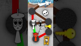 Incredibox Sprunki  NEW Escape from Scary Phase 2 vs Phase 1 Maze [upl. by Ennaerb]