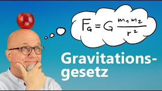 Newtons Gravitationsgesetz [upl. by Ayanahs]