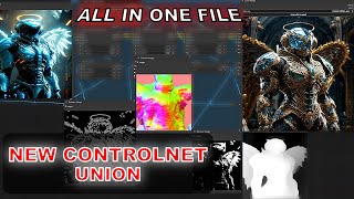 Comfyui Tutorial SDXL Controlnet Union All In One comfyui comfyuitutorial controlnet [upl. by Alleusnoc]