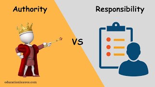 Authority vs Responsibility  Difference between Authority and Responsibility [upl. by Olegnaid]