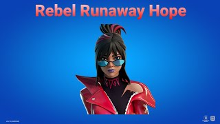 Rebel Runaway Hope Skin Combo  Fortnite [upl. by Nawaj]