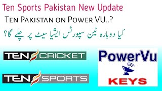 TEN Sports Pakistan New UpdateTen Pakistan on Power VUTen Sports on Asiasat 7 [upl. by Giralda]