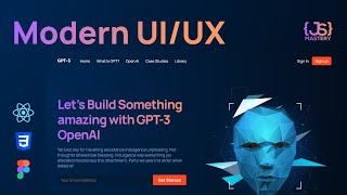 Build and Deploy a Fully Responsive Modern UIUX Website in React JS [upl. by Akila]