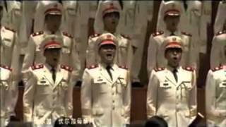 中文 CN 伏爾加河縴夫曲 Song of the Volga Boatmen Ey ukhnem  武警合唱團 [upl. by Mufi257]