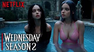 WEDNESDAY Season 2 Teaser 2025 With Jenna Ortega amp Emma Myers [upl. by Risa]