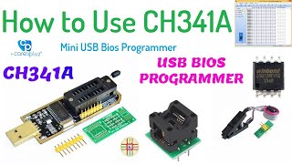 How to Use CH341A Mini USB Bios Programmer Complete Detail in Tamil [upl. by Osswald]