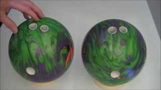 Effect of Pin Placement in a Bowling Ball [upl. by Tatianna]