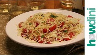 Quick and Easy Pasta Recipes Cappellini Caprese and Fettuccine Alfredo Recipe [upl. by Nhojleahcim75]