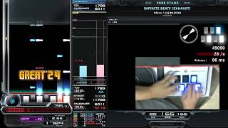 st2 INFINITE BEATS EXHAUST HARD CLEAR ｜発狂BMS [upl. by Eizus]