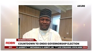 COUNTDOWN TO ONDO GOVERNORSHIP ELECTION [upl. by Acirea968]