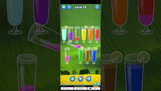 Water sort level 73gaming lovely game [upl. by Liryc]