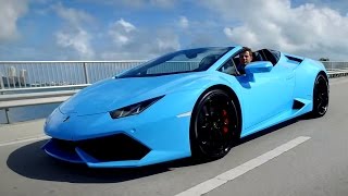 2017 Lamborghini Huracan Spyder  Review and Road Test [upl. by Jessie]