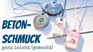 Betonschmuck mal anders [upl. by Latterll384]