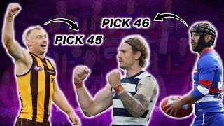 GAMECHANGING AFL DRAFT STEALS [upl. by Assirt]