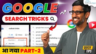 10 Cool Google Search Tricks amp Tips Used by Only 5 of People Part2 🔥😲 [upl. by Bergin197]