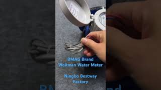 BMAG brand R200H amp R80V Woltman Water Meter bmag NingboBestwaymanufacturer woltman water meter [upl. by Nessie]