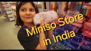 Miniso store visit in India miniso kidstoys kuromi cinnamoroll kittycat explorepage cartoon [upl. by Aivitnahs]