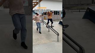 FAIS ÇA pour apprendre Boardslide✅ skateboard ​⁠fail skateboarding tutorial skater thrasher [upl. by Idid950]